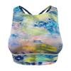 With Chest Pad Export New Arrival Yoga Vest Female Fashion Tie-Dye Slim Looking Fitness Running Sports Back Shaping Bra Tops