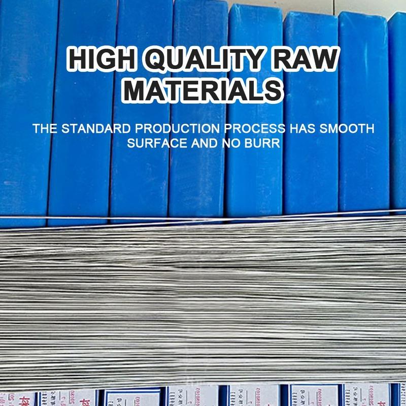 10/20Pcs Aluminum Welding Wire Solid Core Easy Melt Indust Aluminum Weld Bars Low Temperature Welding Rods Repair for Soldering Bicycle Locomotive