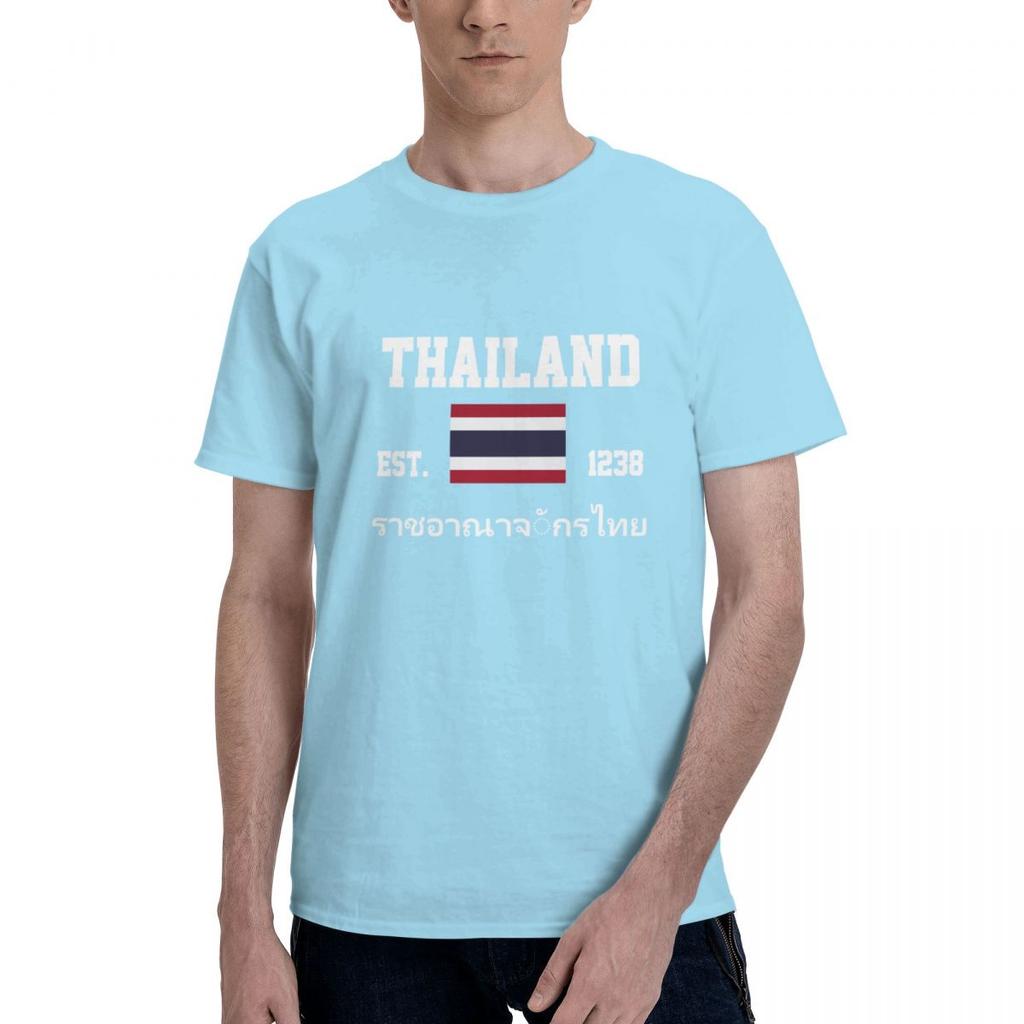 ZX 100 Cotton Thailand Thai Flag T Shirts Men Casual Tshirts Women Clothing TShirts Tops Tees S6XL Gift