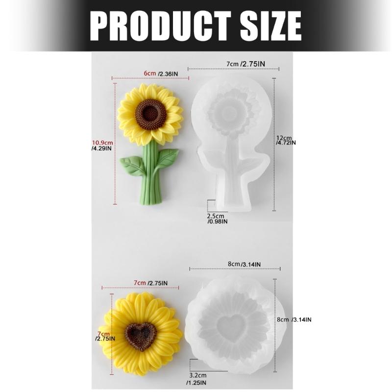 Premium Food Safe elastomer Flower cast For Candy Chocolate Ice designs And Handmade candlewax Crafting