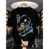 Plus Size Demon Slayer Anime Printed Men and Women Tshirt Casual Parent Child Top Fashion Cotton Harajuku Y2K Street Summer