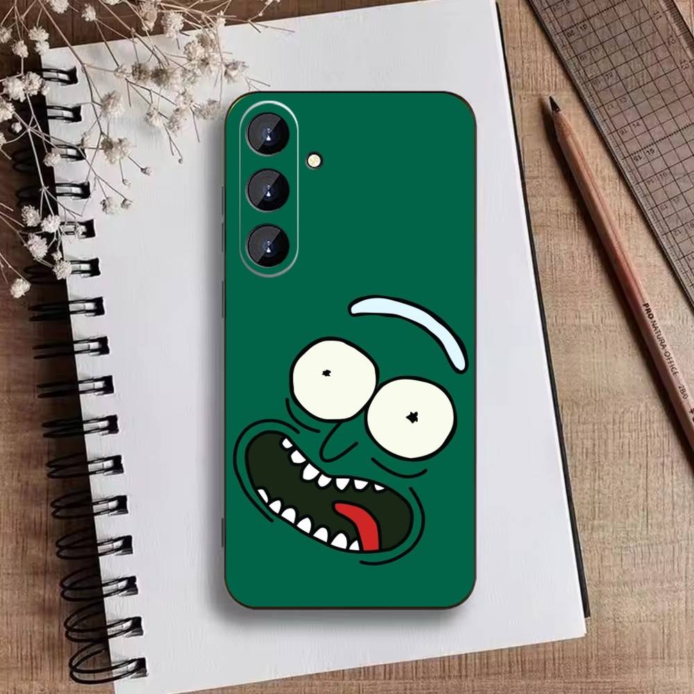 The I-Simpsons Cartoon Phone Case For Samsung Galaxy A73,A21s,A22,A31,A52,A53,A71,A41Soft Black Shell