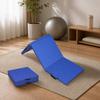 Three-Fold Exercise Mat Compact Folding with Handles High Resilience