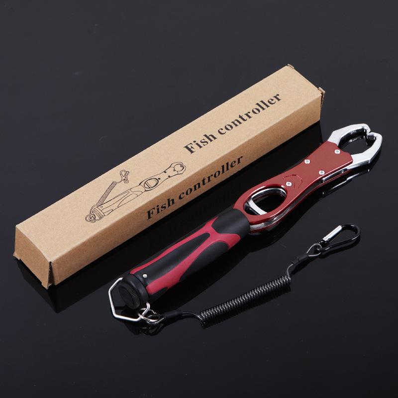 Multi-Functional Aluminum Fish Gripper & Lure Pliers with Scale Control