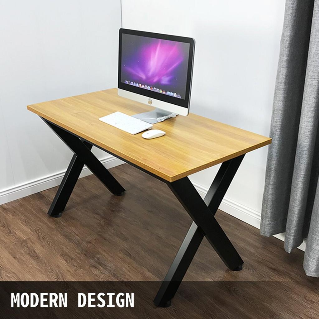 Metal Table Legs 28.4 X 31.1 Inch Black Table Legs Premium Steel Table Legs with X-frame Style Steel Bench Legs Country Style Table Legs Furniture Leg