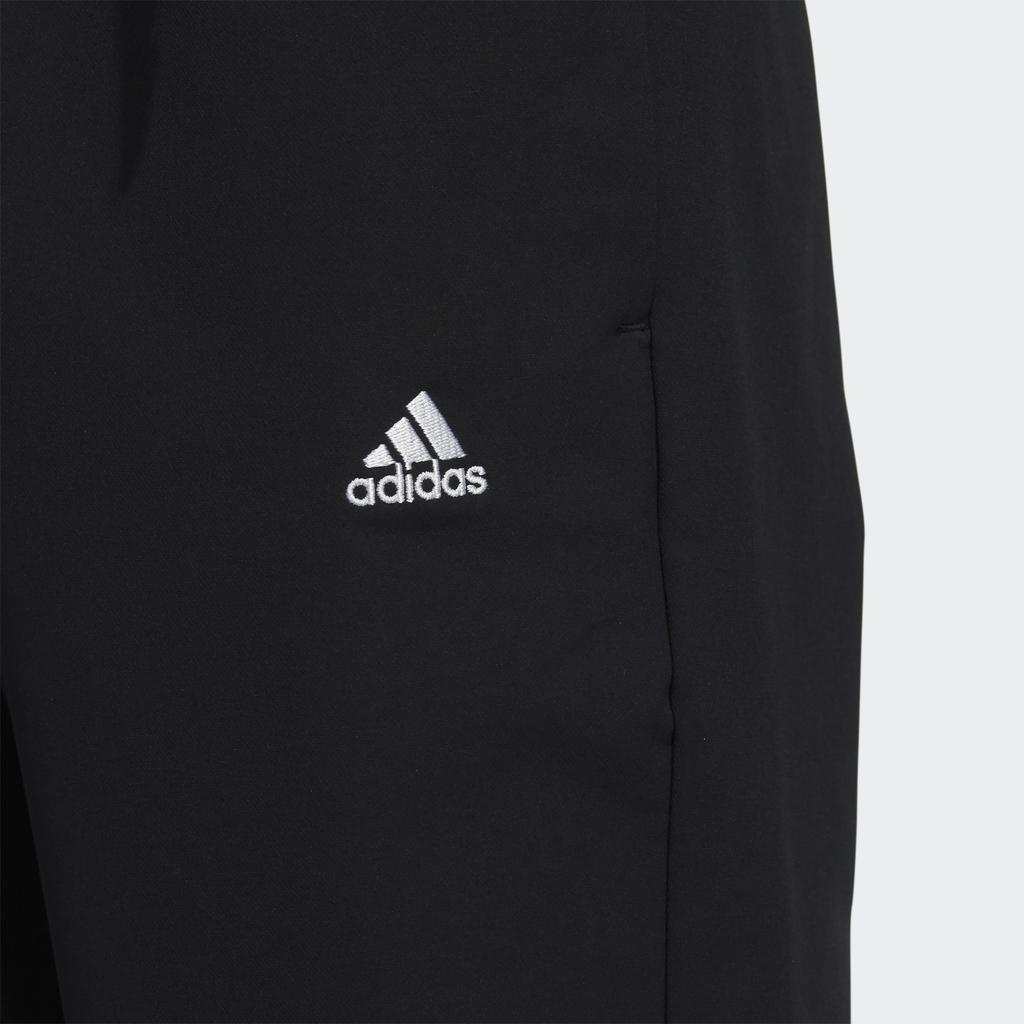 Adidas Regular Fit Woven Pants With Waistband Men Bottoms Black H39279