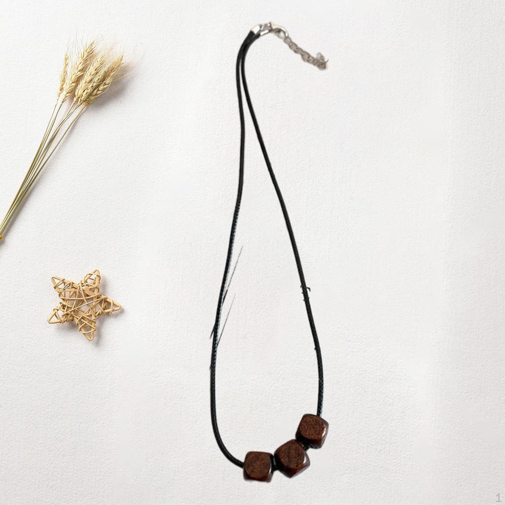Beads Choker Adjustable Mother Day Gift Fashion Jewelry Necklace Pendant for Anniversary