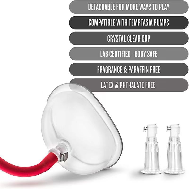 Female Pussy Vacuum Pump Manual Vagina Nipple Pump Breast Clitoris Stimulator Enhancement Sucking Massager Masturbation SexToy