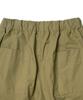 Cotton Bell Volume Pleated Shorts - Khaki