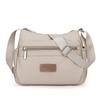 New Simple and Versatile Messenger Bag Large Capacity Lightweight Mother Bag Solid Color