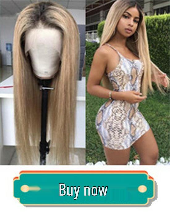 European Women's Fashion Colorful Long Straight Synthetic Wig for Cosplay