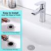 Anti-Clogging Drain Strainer Vessel Sink Pop Up Drain Stopper for Bounce Sink Plug