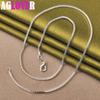 925 Sterling Silver 1.5mm Base Box Chain Necklace Jewelry