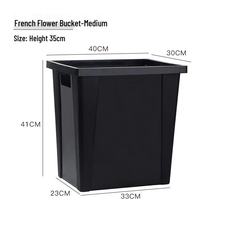 French Style Aluminum Flower Buckets