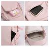 Student Backpack Solid Color Backpack Travel Bag Lightweight Casual Backpack