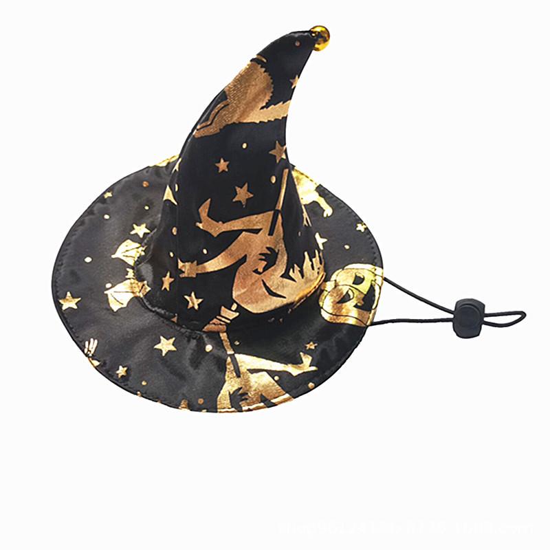 Dog & Cat Wizard Cloak and Hat Halloween Costume Set
