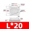 TBCR Clamp Tooth plate 2GT/2M 3M/S3M 5M/S5M 8M/S8M T2.5/T5/T10 AT5/AT10 MXL/XL/L H for Open Timing Belt connection Fixed clip