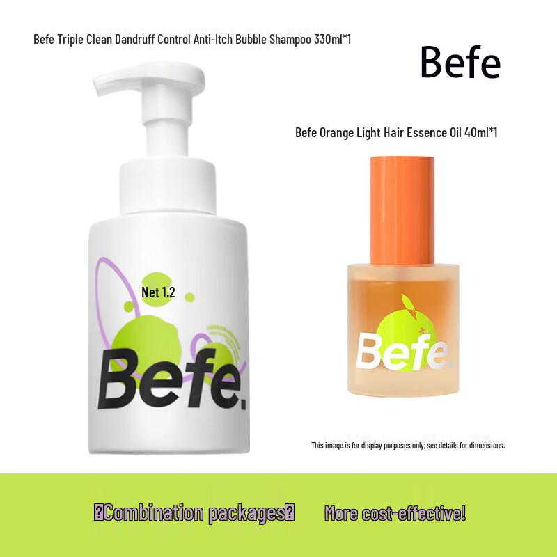 

BeFe Anti-Dandruff & Itch Relief Hair Care Set