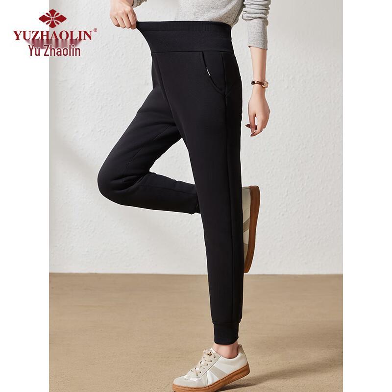Yuzhaolin Women's Thickened Fleece-Lined Casual Sweatpants