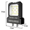 12V-72V LED Mini Pocket Work Light 550LM No Battery Long-Lasting Strong Light Outdoor Lighting Floodlight Power Tool Accessories