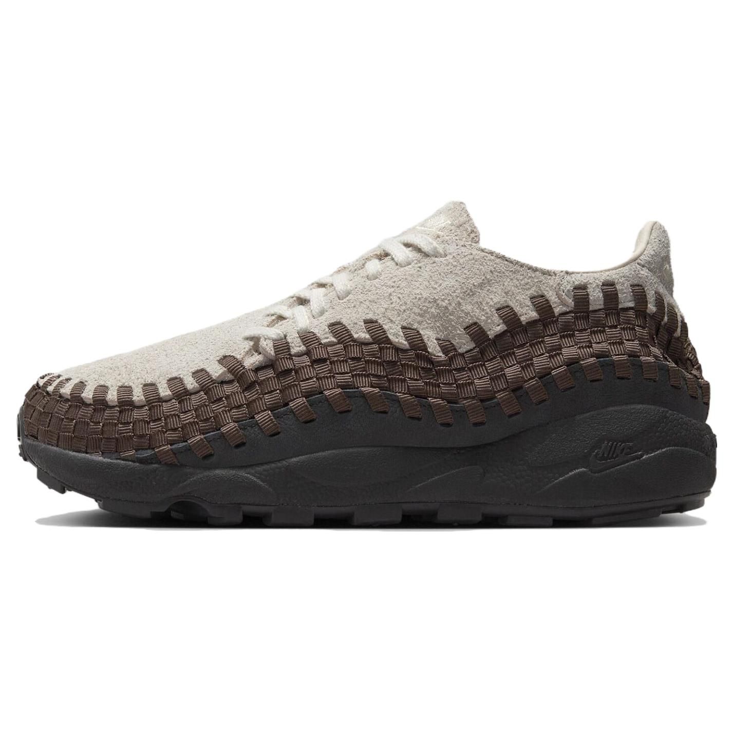 

Nike Air Footscape Woven Phantom Earth Женские кроссовки Кремово-черные FZ4340-100 37.5