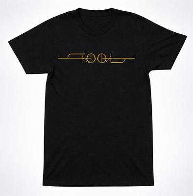 Tool Gold Line Neues Logo Minimalistisch Progressive Metal Band T-Shirt