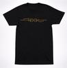 Verktyg Guldlinje Ny Ström Logotyp Minimalistisk Progressiv Metal Band T-shirt