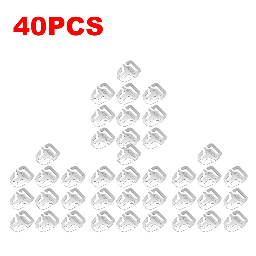 5-50 Stück Markisenbefestigungsschnalle Edelstahlanker Markisenbefestiger Winddichte Zeltplane Anker-Schnalle Outdoor Campingzubehör