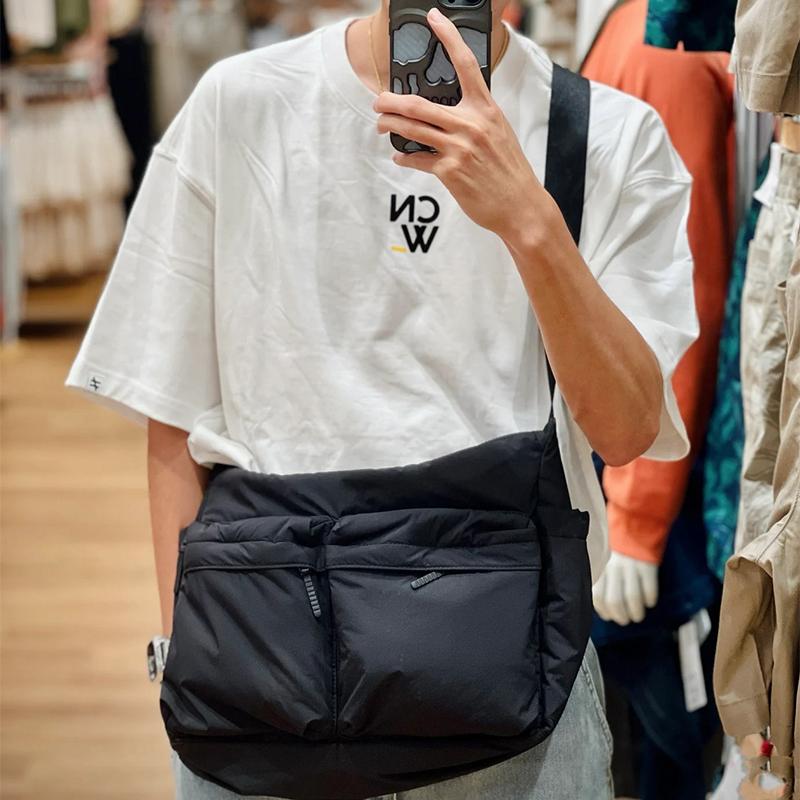 Leisure Shoulder Bag Single Shoulder Bag Large Capacity Computer Bag Multi Pocket Sports Shoulder Bag