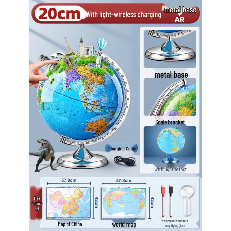 3D Magnetic Levitation Globe for Elementary and Junior High Students