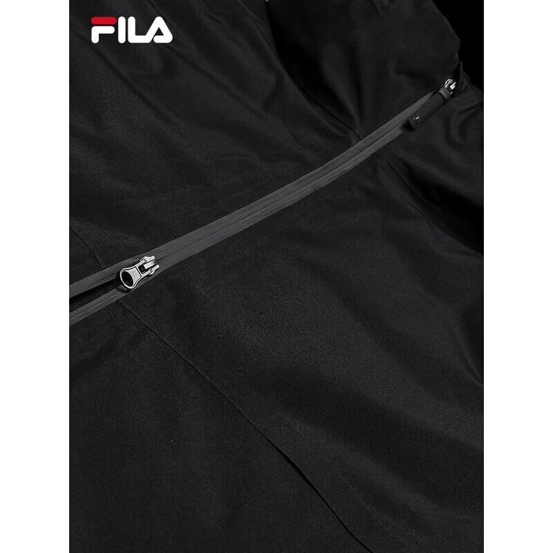 FILA Men's 95% Goose Down Hooded Puffer Jacket