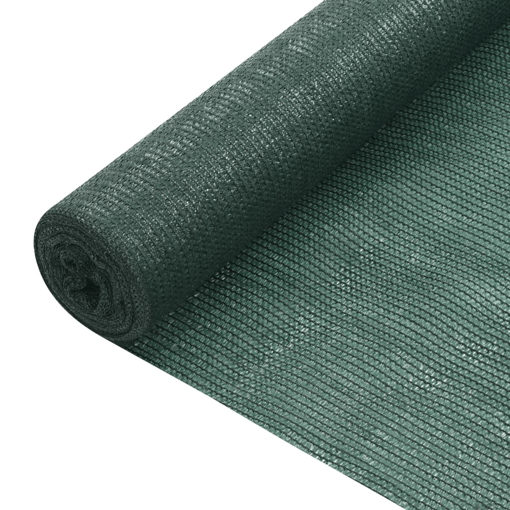 Grüner Sichtschutz 2x25 m HDPE 75 g m²