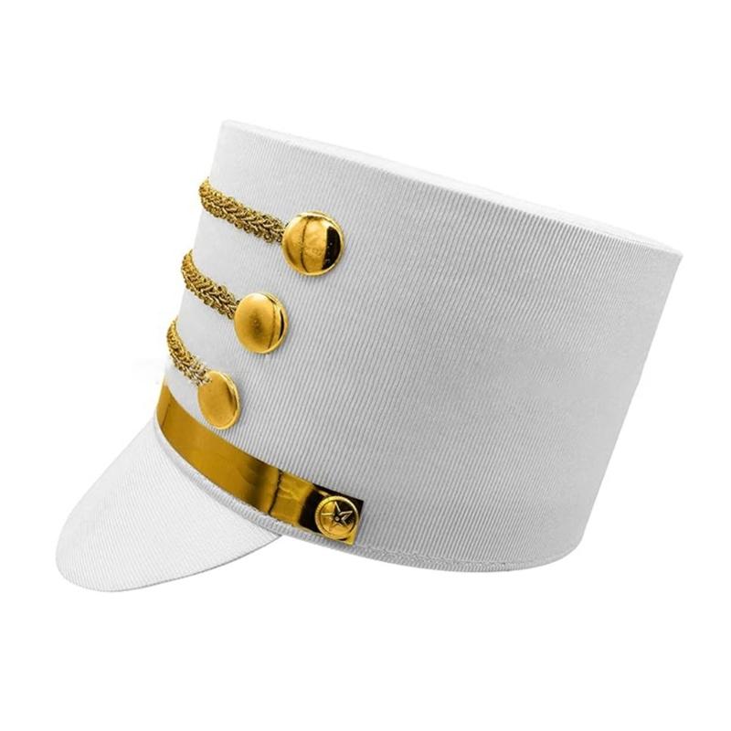 Nutcrackers Soldier Tall Hat Stage Performances Hat Warm Comfortable Hat for Holiday Celebrations