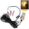 12 Submersible Light Uerwter Bit Lmp Night for Fish ttrcting with 8M Bttery Clip