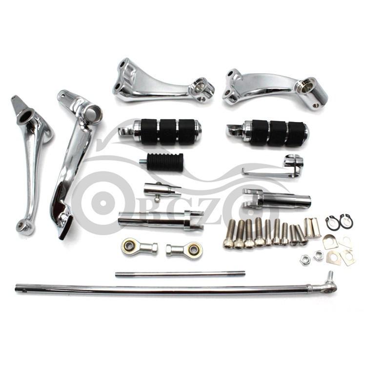 Black Front Shifter Foot Peg for Harley Sportster XL 1200 883 48 (2014-2020)