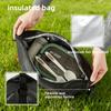 Large Capacity Insulated Cooler Bag - Portable Aluminum Foil Heat Preservation, New Models for 2026, Ideal for Outdoor Travel, Camping, Essentials