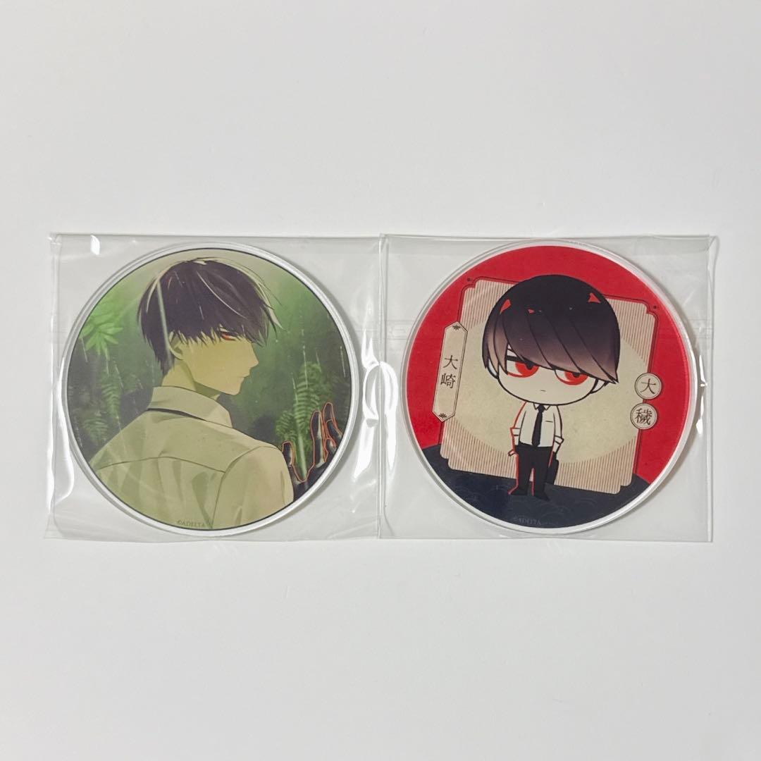 

[USED] Ooie Animate Gratte Bonus Acrylic Coaster Osaki 2 items
