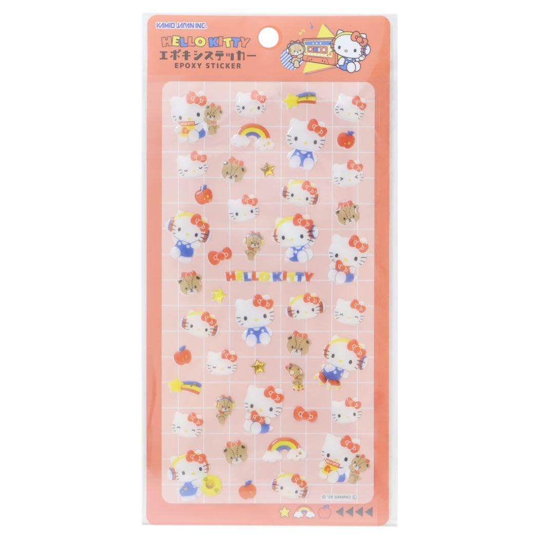 Hello Kitty [Sticker Sheet] Epoxy Sticker Sanrio