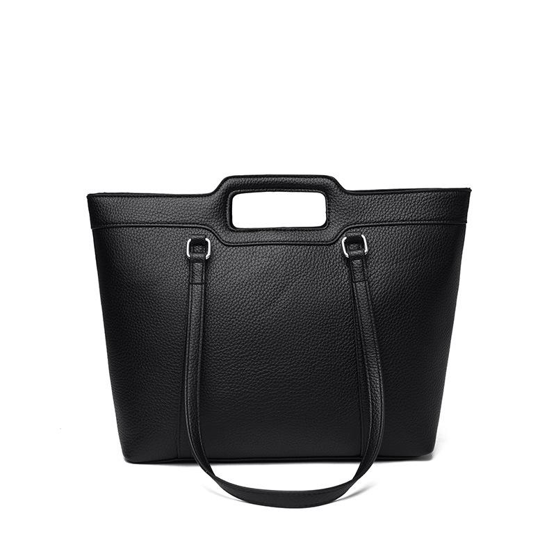 Textured bag women's bag 2025 new simple fashion retro large capacity women's shoulder bag tote bag
