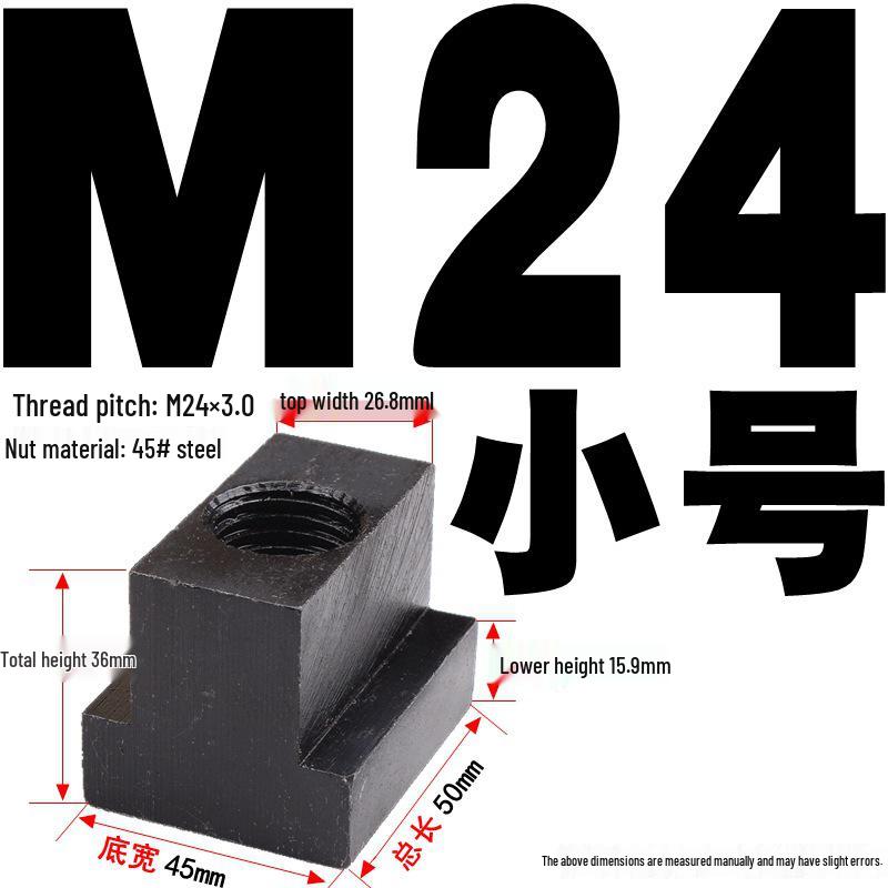 Kangfei 45# Steel T-Nut for M6-M20 Bolts