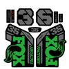 36 Factory Sc  Step Cast Decals Waterproof Mtb Front Fork Stickers Vinyl Bike Frame Protective Decor