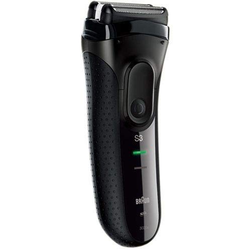 Electric Shaver for Men Series 3, 3-Blade, 3020S-B-P1, Black