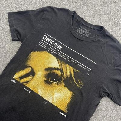 Zeldzaam! Deftones Miles Beyond the Sound Ohms Shirt JJ5782