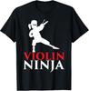Violin Ninja Violinist Player Music Lover Gift T-Shirt Unisex T-Shirt