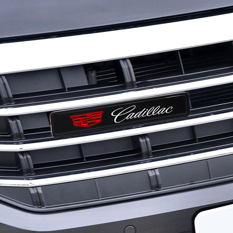 Lumières LED décoratives de voiture Badge de décoration de calandre de capot avant pour Cadillac CTS STS DTS SRX XLR ATX Escalade Seville Tiburon
