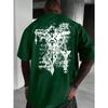 American Street Trend Dark Gothic Men's T-shirt Summer Casual Fashion Unisex T-shirt