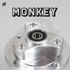 Z50 Rear Hub Z50 Monkey Wheels Hub Sllver CNC Core Wheels Hub Aluminum Motorcycles Parts Monkey Z50 Parts