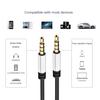 Audio Cable Professional High Fidelity 3.5mm Jack 3.5mm Jack Male to Male AUX Cord Adapter for Laptop