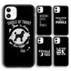 Funny Poodle Design Life Is Better With A Poodle Phone Case For iPhone 17 Air 16 15 14 Plus 11 12 13 Pro Max Coque Fundas