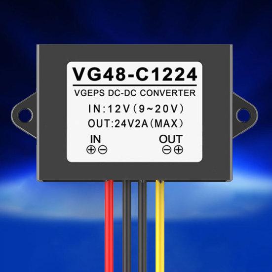 

DC-DC 12V to 24V Car Power Converter Boost Module with 120W Output Power Adapter